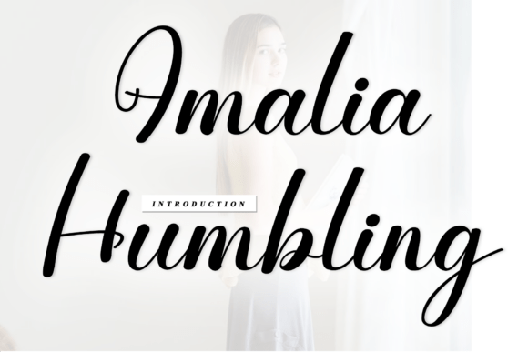 Amalia Humbling: A Timeless Handwritten Font