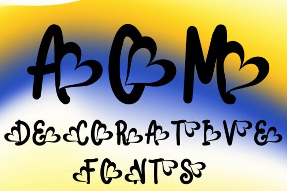 Aom: A Heartfelt Typeface for Creative Expression