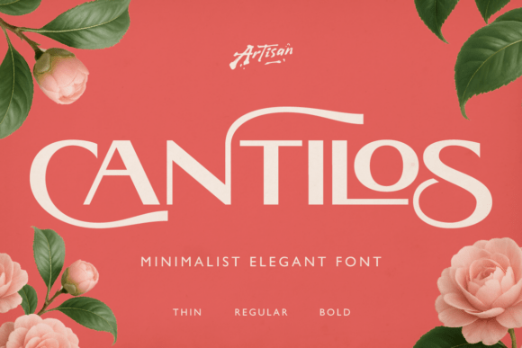 Cantilos: A Minimalist Serif Font for Timeless Elegance