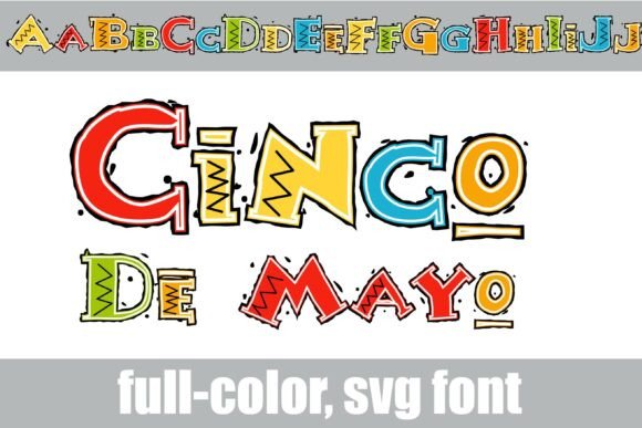 Cinco de Mayo: Ignite Your Festive Designs with a Bold and Vibrant Typeface