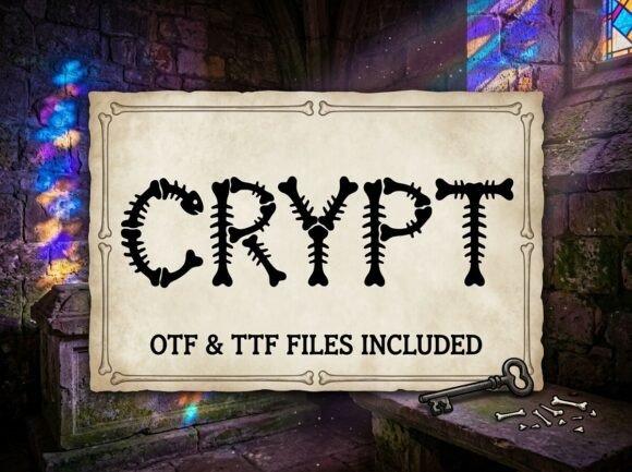 Crypt: A Chilling Aesthetic for Dark and Macabre Design