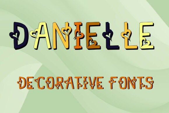 Danielle: A Playful Typography for Creative Projects