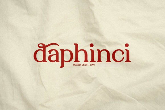 Daphinci: A Nostalgic Serif with Modern Flair