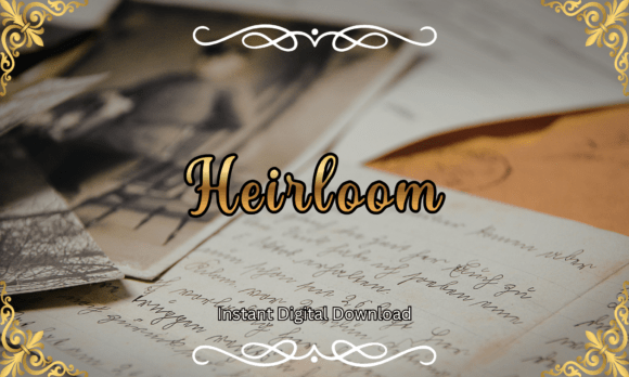 Heirloom: Bring Timeless Elegance to Your Designs