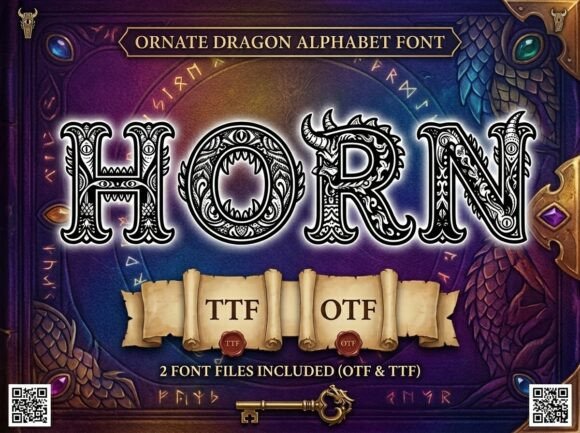 Horn: A Dragon Alphabet for Fantasy and Power