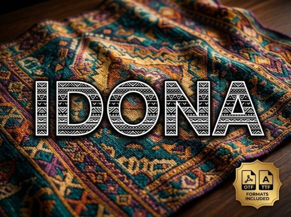 Idona: A Bold Statement in Typography