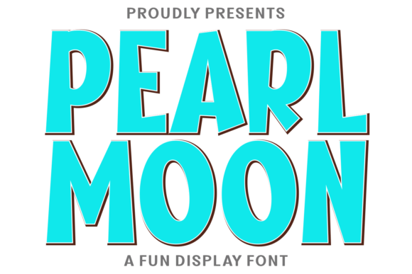 Pearl Moon: A Bold, Retro-Inspired Display Font