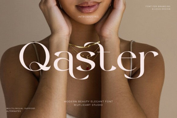Qaster: A Masterpiece of Typographic Elegance